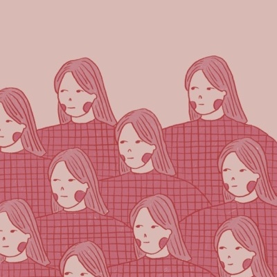 ILUSTRAÇÃO "MULHERES - UNIDAS SOMOS MAIS FORTES" CLÁUDIA PENA