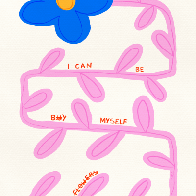 ILUSTRAÇÃO "FLOWERS 3"