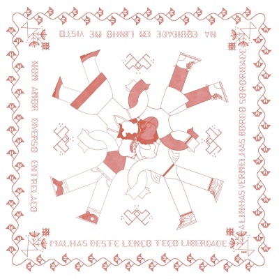 POSTAL "LENÇO DE LUTA" MARIA TERESA RANGEL