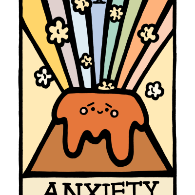 ILUSTRAÇÃO "X - ANXIETY" ADRIANA FONTELAS