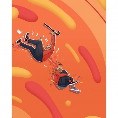 ILUSTRAÇÃO "OLD AGE (IV)" SALVADOR POMBO