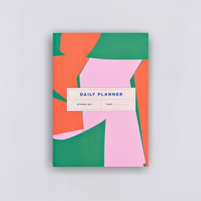NO.1 DAILY PLANNER BOOK "ATHENS A5" THE COMPLETIST