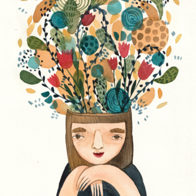 ILUSTRAÇÃO "PENSAMENTOS NATURAIS" MIRJAM SIIM