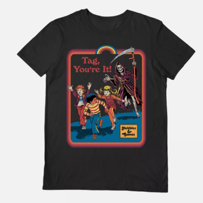 T-SHIRT "TAG, YOU'RE IT!" PYRAMID INTERNATIONAL