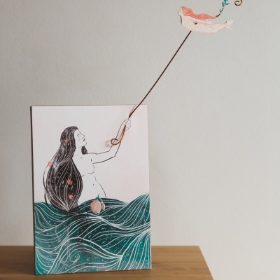 ORIGINAL "A SAUDADE VOA" CAROL GAESSLER