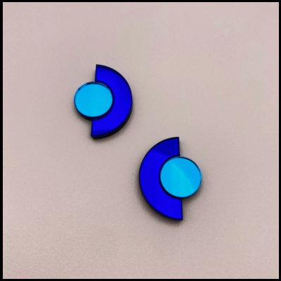 Brincos Roseline - Azul STUDIO ANNETTE