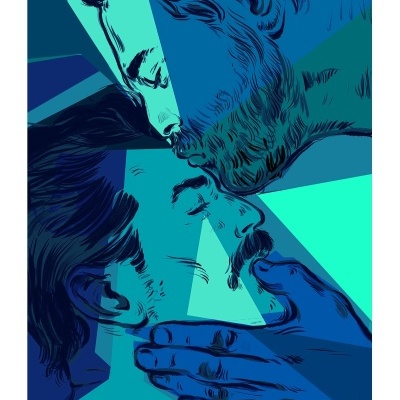 ILUSTRAÇÃO "BLUE PRIDE" NICOLAE NEGURA