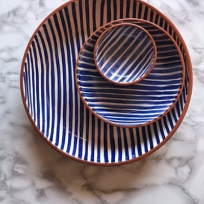 STRIPE BOWL - CASA CUBISTA
