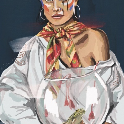 ILUSTRAÇÃO "MARINA" ISA MARITA