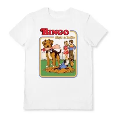 T-SHIRT "BINGO DIGS A HOLE" PYRAMID INTERNATIONAL