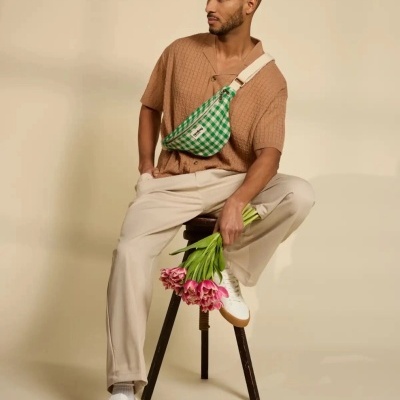 BOLSA DE CINTURA OLIVIA VICHY  HINDBAG