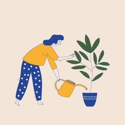 EXPOSIÇÃO "VAI FICAR TUDO BEM" - "CUIDAR DAS PLANTAS" DE JOANA MOLHO