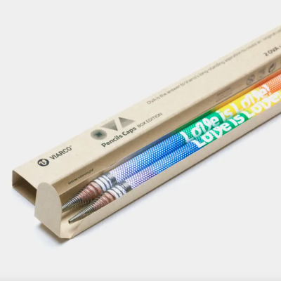 CONJUNTO 2 LÁPIS "Love is Love" VIARCO