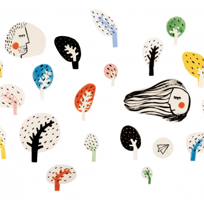 ILUSTRAÇÃO "AS ÁRVORES TAMBÉM DANÇAM" BÁRBARA R.