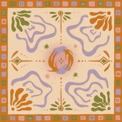 POSTAL "DANÇA DE MULHERES" INÊS LAU