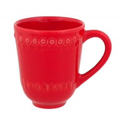 CANECA VERMELHO FANTASIA BORDALLO PINHEIRO