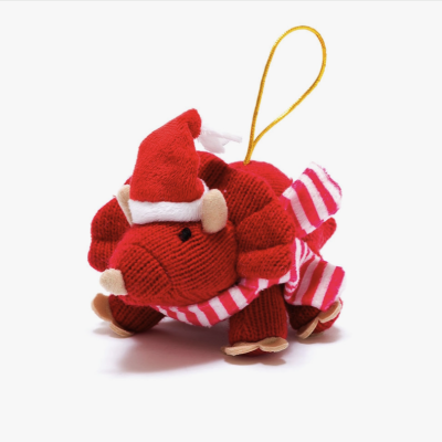 EFEITO DE NATAL DINOSSAURO RED TRICOTADO BEST YEARS LTD