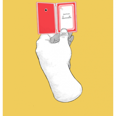 ILUSTRAÇÃO " GRANDE ECRÃ III - HER " FRANK O MUDO