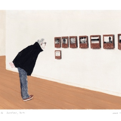 ORIGINAL "MUSEU DE SERRALVES" ANNA TUPOTA