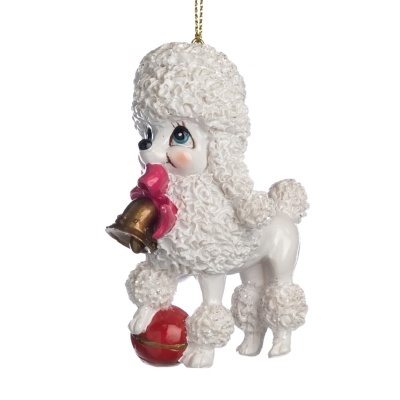 XMAS POODLE DOG ORN GOODWILL