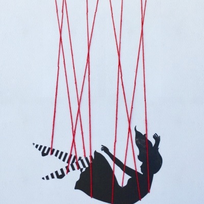 ILUSTRAÇÃO "1 - VAI SEM MEDO." CATARINA PAULO