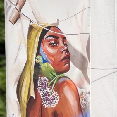 LENÇO "JÚLIA" ISA MARITA