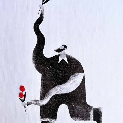 ILUSTRAÇÃO "INQUILINO INDESEJADO" POR CATARINA PAULO