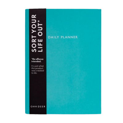 Sea Teal Daily Planner (Undated) Ohh Deer
