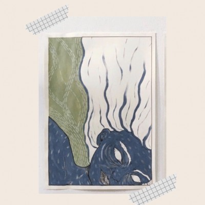 ORIGINAL "AZUL GRIS - ROSTO" FIIPA E CATARINA COSTA