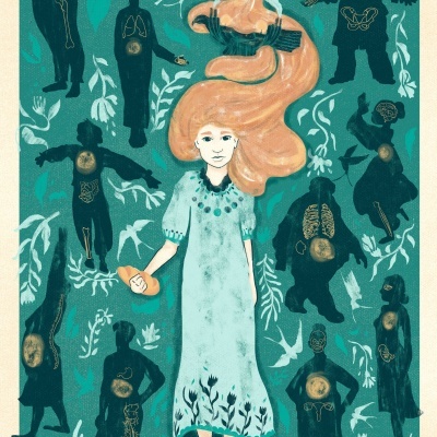 ILUSTRAÇÃO " BLIMUNDA 7 LUAS E AS VONTADES " DE CAROL GAESSLER