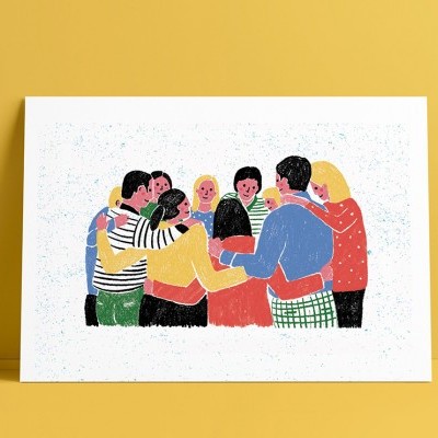 ILUSTRAÇÃO "FAMÍLIA I" BÁRBARA R.