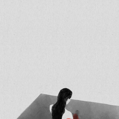 ILUSTRAÇÃO "UM ENORME SENTIMENTO DE ABANDONO" MARTA NUNES