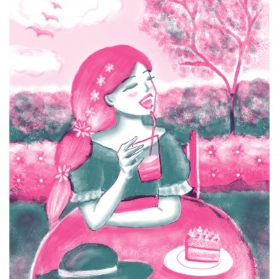 RISOGRAFIA "SPRING BRUNCH" MARTA ALVES
