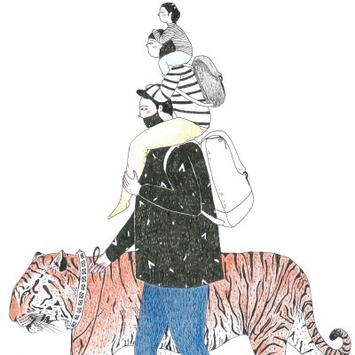 ILUSTRAÇÃO "STRONGER TOGETHER" BÁRBARA AMARAL