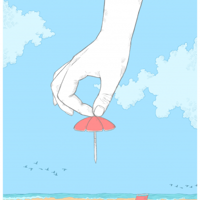 ILUSTRAÇÃO "MY GOD IS THE SUN II" FRANK O MUDO