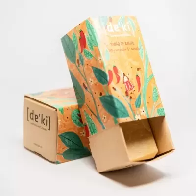 SABONETE ARTESANAL "AZEITE COM CANELA E PIMENTA" DAKI