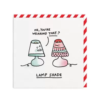 POSTAL "LAMP SHADE" OHH DEER