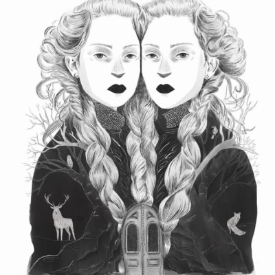 ILUSTRAÇÃO "TWO SUNS" BÁRBARA AMARAL