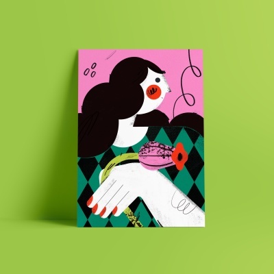 ILUSTRAÇÃO "MANUELA" CATPIVARA