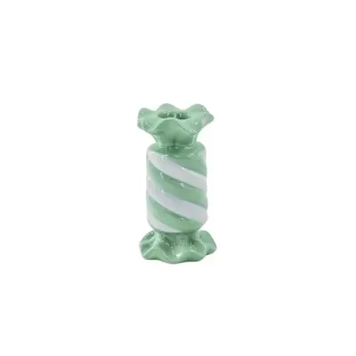 CANDLE HOLDER - TOFFEE CANDY LONG- MINT/LILAC - HOUSE VITAMIN