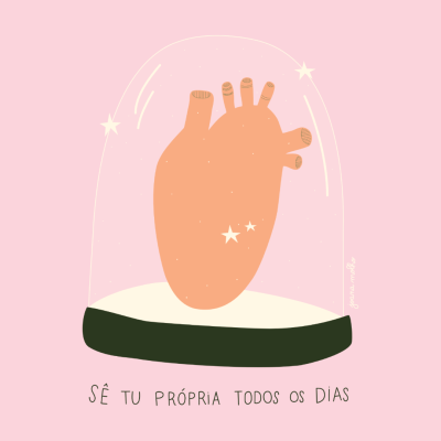 POSTAL "SÊ TU PRÓPRIA" JOANA MOLHO