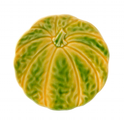 "PRATO PÃO 16 - ABÓBORA" BORDALLO PINHEIRO