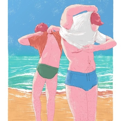 ILUSTRAÇÃO "SUMMER BODIES" DIOGO PAIXÃO