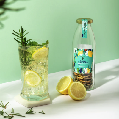 CRIATURA INFUSÃO DE PLANTAS BIOLÓGICAS - GIN TÓNICO (LIMÃO, ALECRIM E ZIMBRO)