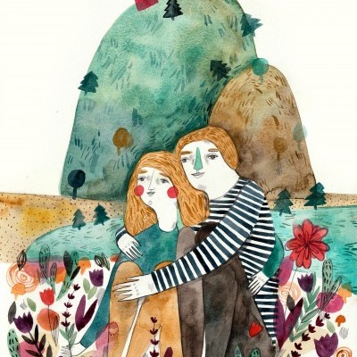 ILUSTRAÇÃO "MOUNTAINS" MIRJAM SIIM