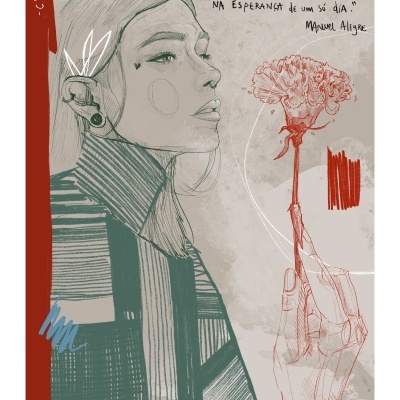 ILUSTRAÇÃO GICLÉE "E NA ESPERANÇA" C'MARIE