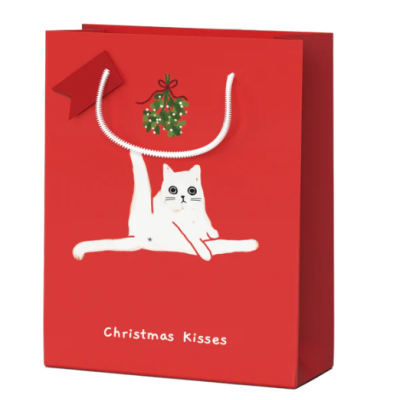 Christmas Kisses Large Gift Bag