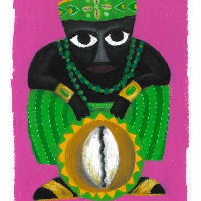 ORIGINAL "ORUNMILÁ E O DESTINO" JEFFERSON RIB