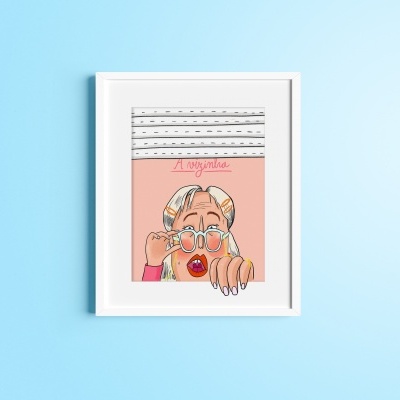 ILUSTRAÇÃO "VIZINHA" RITA ROBALINHO
