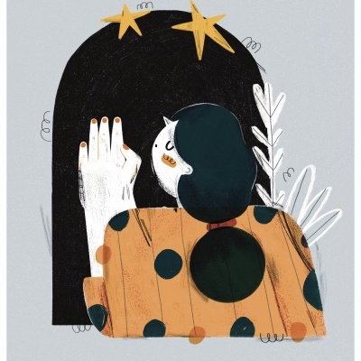 ILUSTRAÇÃO “Playlist Xmas Edition -(Calendário de Advento) " - LET IT SNOW " CATPIVARA